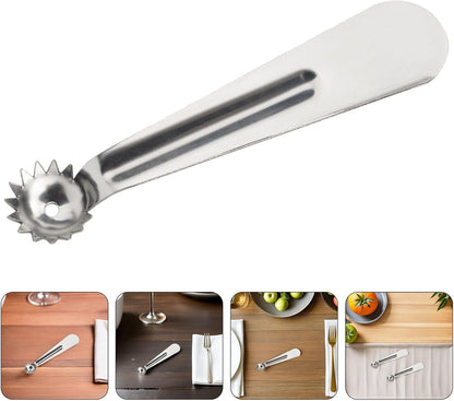12 Piece Stainless Steel Kitchen Corer Tool for Strawberries and Melons