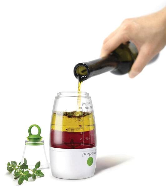 Dressing Mixer, White/Green