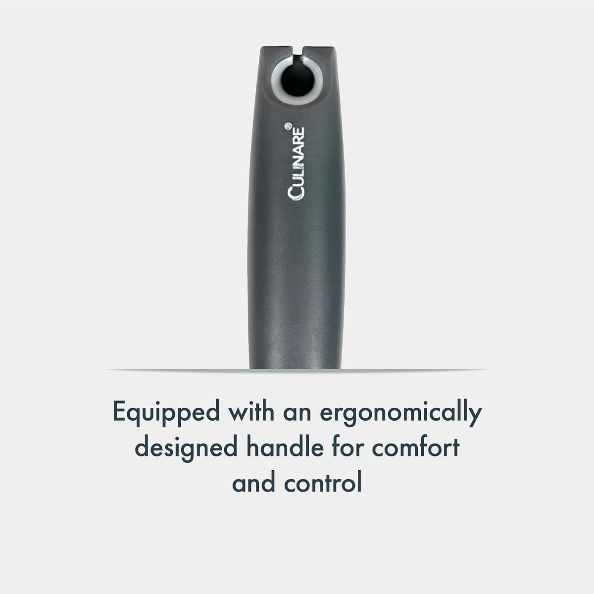 MagiCan Auto Tin Opener, Grey, Plastic/Stainless Steel, One Hand Operated Manual Can Opener with Clamp