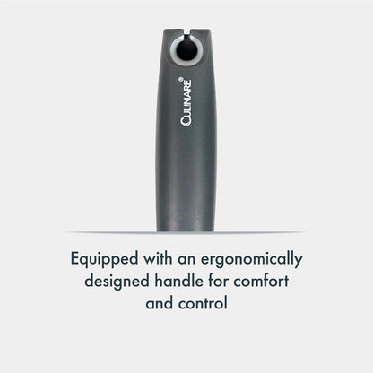 MagiCan Auto Tin Opener, Grey, Plastic/Stainless Steel, One Hand Operated Manual Can Opener with Clamp