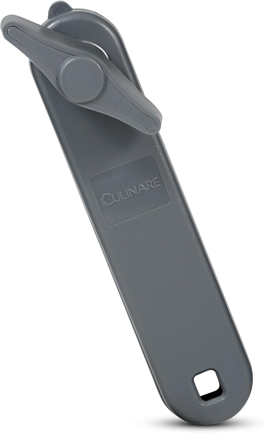 MagiCan Auto Tin Opener, Grey, Plastic/Stainless Steel, One Hand Operated Manual Can Opener with Clamp