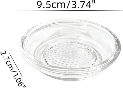 2PCS Glass Ginger Grater Dishwasher Safe 3.74Inch
