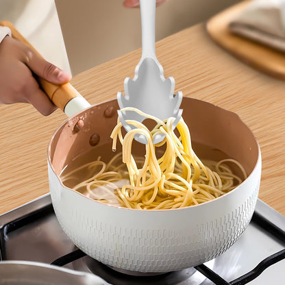 AOTHOD Silicone Cooking Utensils Set - 446°F Heat Resistant Kitchen Utensils,Turner Tongs,Spatula,Spoon,Brush,Whisk,Kitchen Utensil Gadgets Tools Set for Nonstick Cookware,Dishwasher Safe (BPA Free)