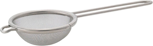 Kitchen Fine Mesh Tea Strainer With Helper Handle, 18/8 Stainless Steel, 2.75-Inch, For Sifting, Straining, And Brewing Tea, Coffee, Or Cocktails