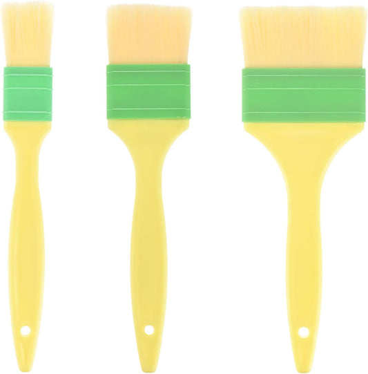 1-Set Pastry Brush, Soft Basting Baking BBQ Oil Brush for Cooking/Barbecue/Kitchen [1.6, 2", 3"]