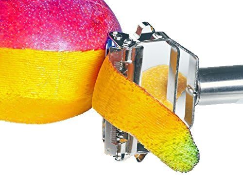 Julienne Vegetable Peeler, Cutter and Slicer is Perfect for Making Potato, Carrot, Zucchini or Butternut Squash Noodles. Includes a Free Cleaning Brush and has a Dual Blade Feature. Enhance Your Kitchen Experience Now!