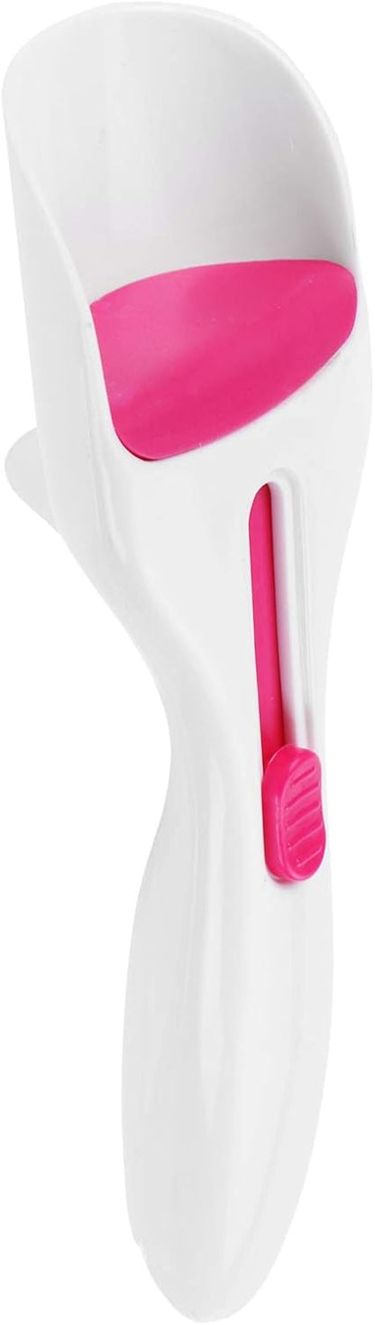 Cupcake Batter Scoop, Silicone Sliding Button Baking Tool