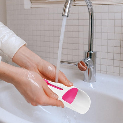 Cupcake Batter Scoop, Silicone Sliding Button Baking Tool