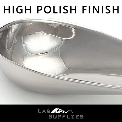 12 oz Stainless Steel Scoop, 10” L x 3.3” W | for Ice, Dog & Cat Food, Popcorn, Coffee, Candy, Sugar, Flour, Dry Goods, etc.