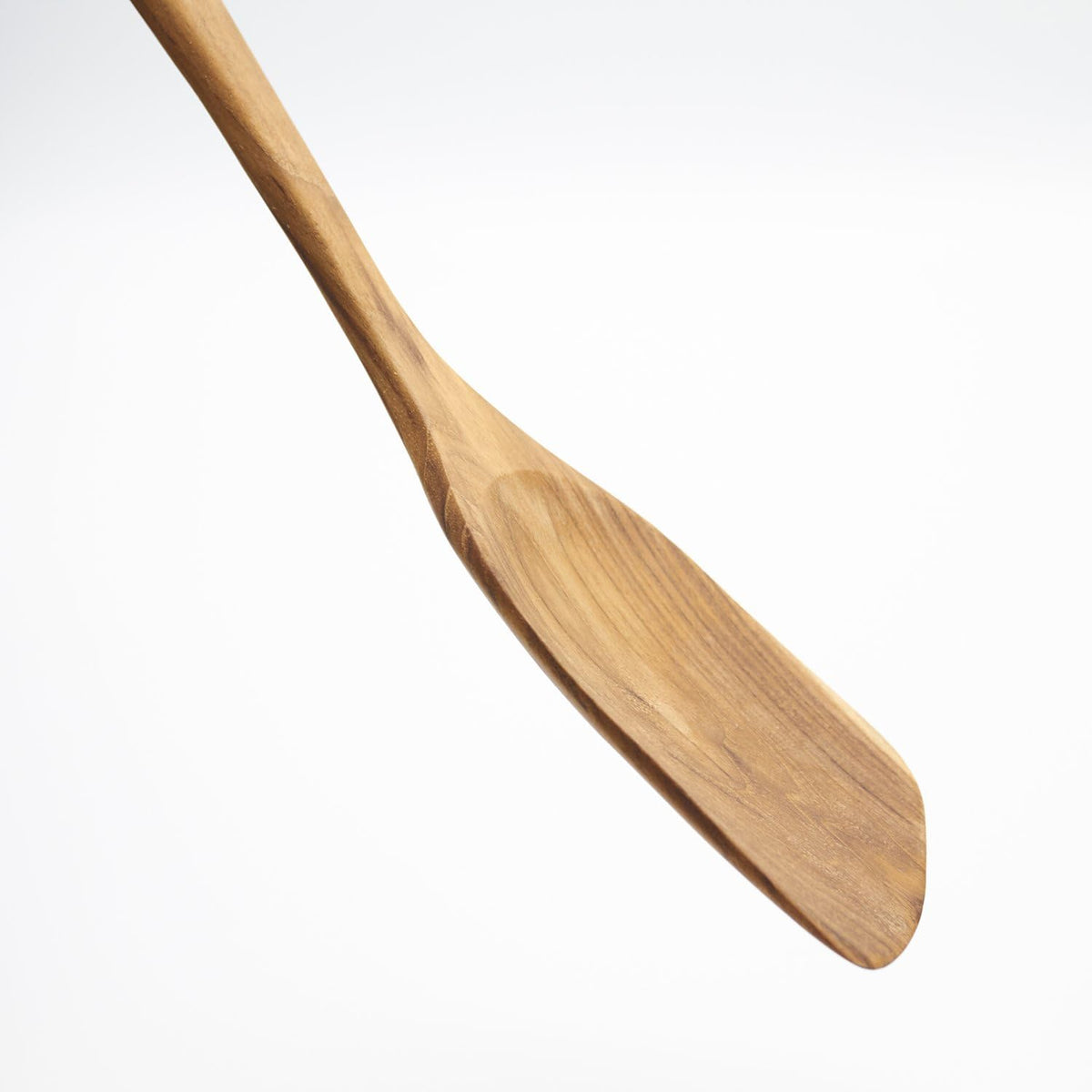 Teak Wooden Slotted Spatula Turner | Durable, Healthy, High Moist Resistance Teak Wood Spatula for Non Stick Cookware