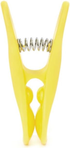 Kikkerland Rainbow Bag Clips, Set of 8, Multicolor