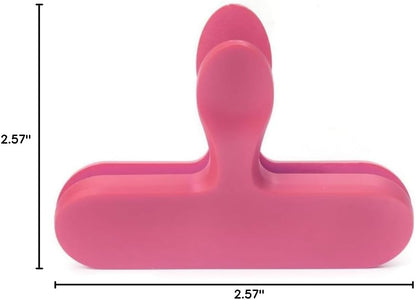 Kikkerland Rainbow Bag Clips, Set of 8, Multicolor