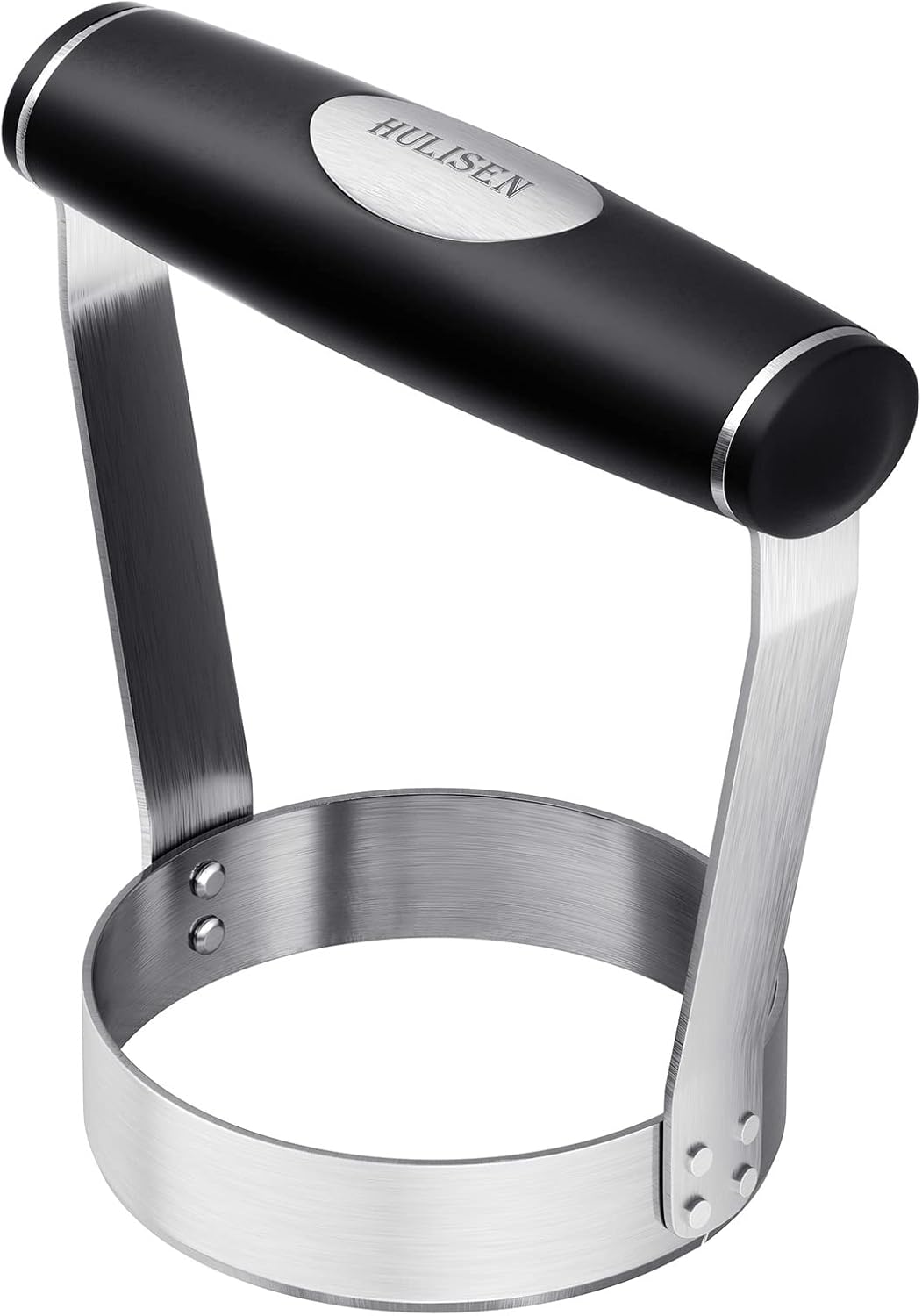 Serrated Food Chopper Manual Hand, 3" Stainless Steel Hand Chopper