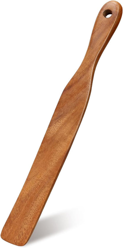 Wooden Spurtle Spatula Set for Sourdough Bread Making Supplies Essentials