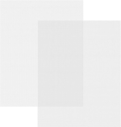 7 Count Plastic Mesh Canvas Sheets for Embroidery