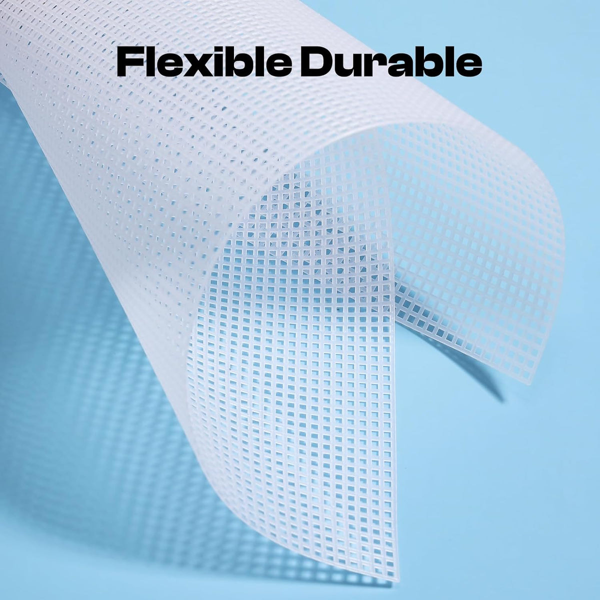 7 Count Plastic Mesh Canvas Sheets for Embroidery
