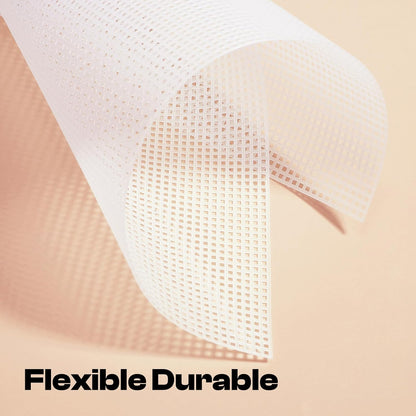 7 Count Plastic Mesh Canvas Sheets for Embroidery