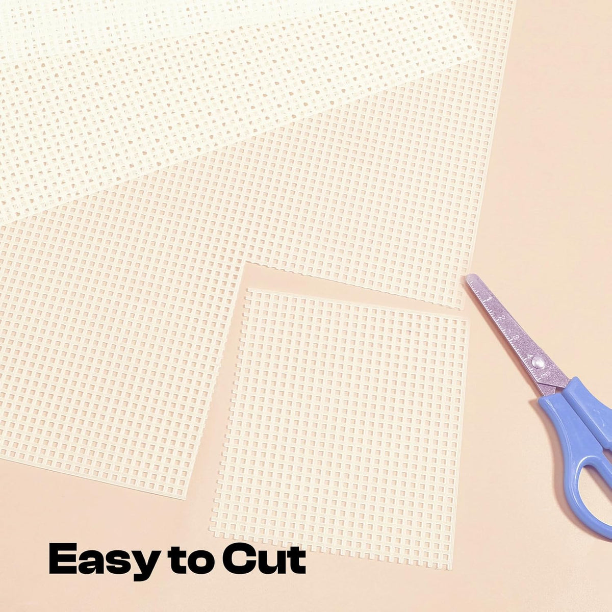 7 Count Plastic Mesh Canvas Sheets for Embroidery