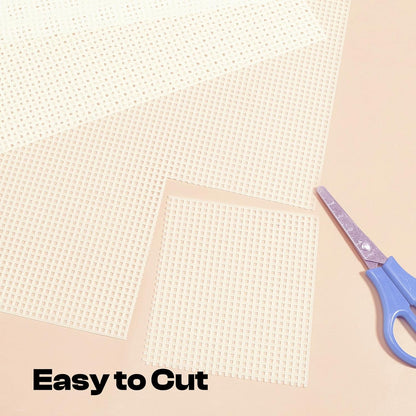 7 Count Plastic Mesh Canvas Sheets for Embroidery