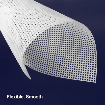 7 Count Plastic Mesh Canvas Sheets for Embroidery