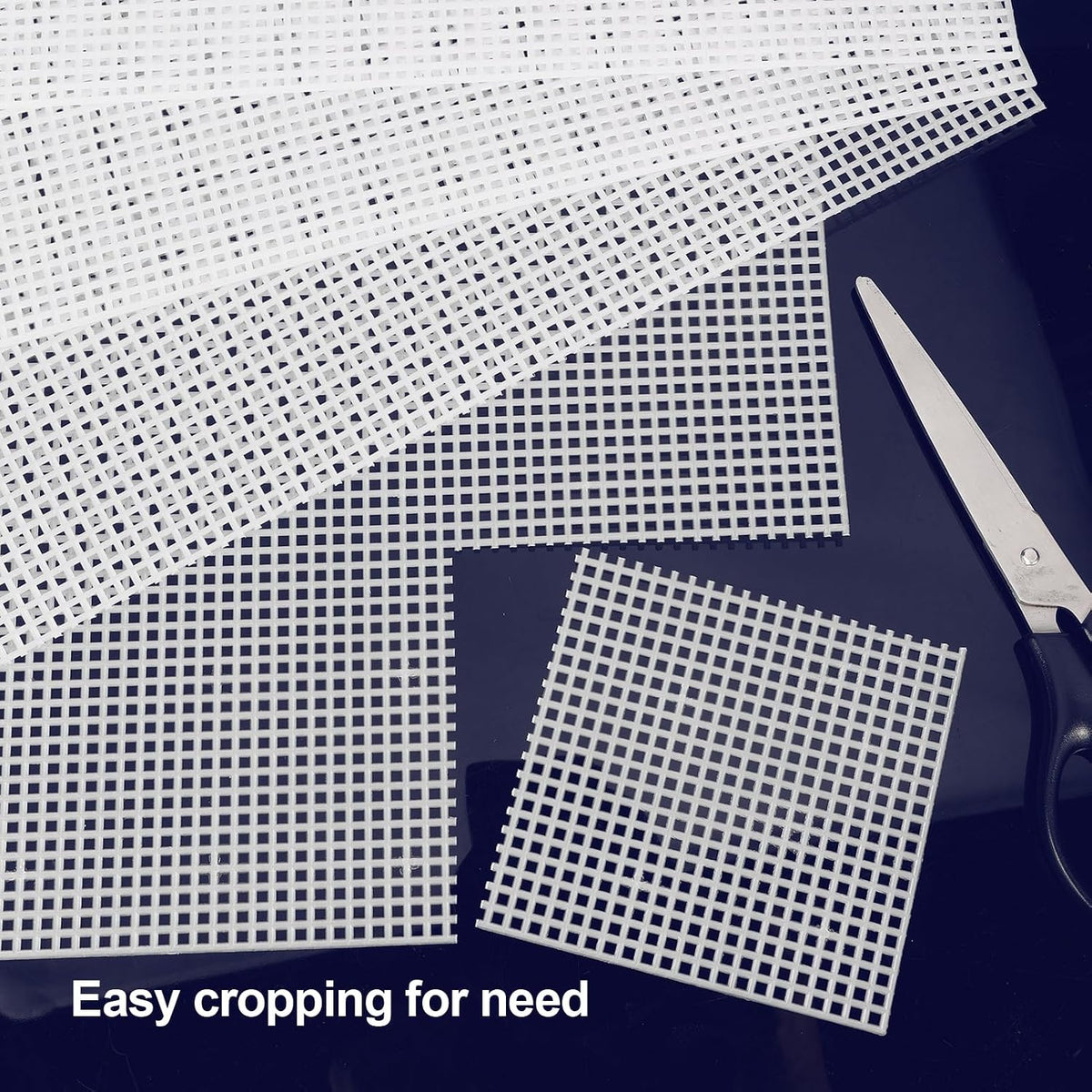 7 Count Plastic Mesh Canvas Sheets for Embroidery
