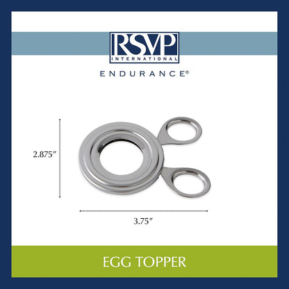 Endurance Kitchen Tool Collection Durable & Easy to Clean, Dishwasher Safe, Egg Topper, Stainless Steel