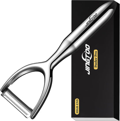 JINGTO Premium Vegetable Peeler Stainless Steel, Ultra Sharp Potato Peeler