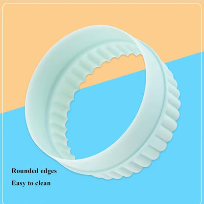 Cookie Cutters, 8 PCS Ideal Biscuit Cutter Tool, Highly Versatile Round & Circle Cutter, Perfect for Creating Unique Shaped Biscuits and Cookies
