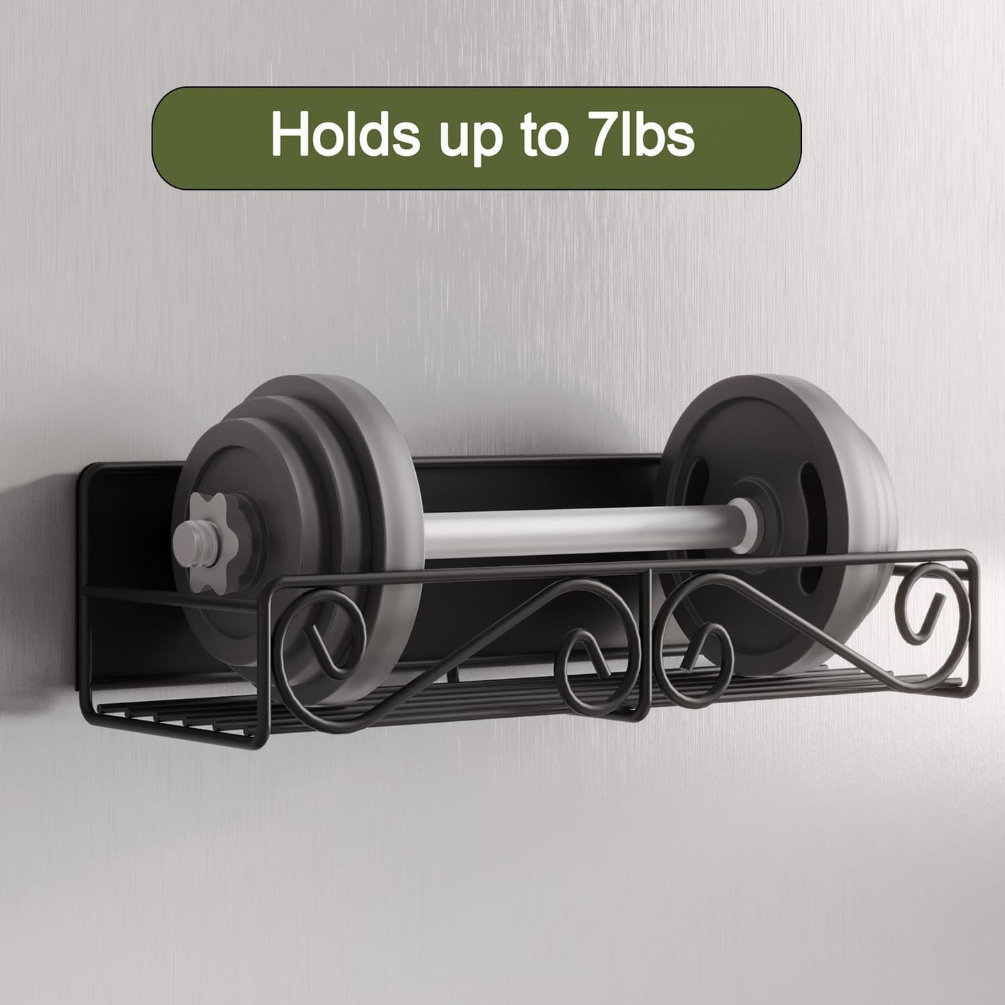 2 Pack Magnetic Spice Rack, Easy to Install on The Side of Refrigerator/Space Saving Kitchen Organization Shelf Organizer for Cabinet