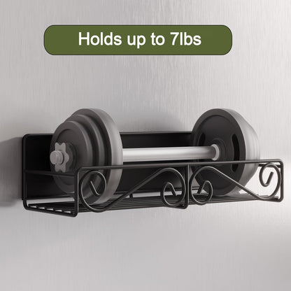 2 Pack Magnetic Spice Rack, Easy to Install on The Side of Refrigerator/Space Saving Kitchen Organization Shelf Organizer for Cabinet