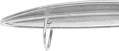 Aluminum Alloy Cherry Pitter Tool, Hand Cherry Stone Remover | Professional, for Cherries & Olives, Ergonomic Cherry Corer with Hanging Rings, Cherry Pitting Tool (7.5 Inch)