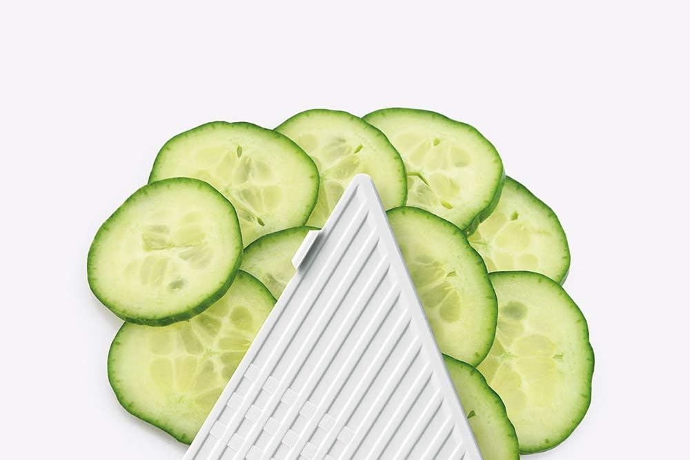Universal Mandoline Vegetable Slicer | 3 Inserts For Fruit / Cheese / French Fries - Made in Germany - Premium Quality