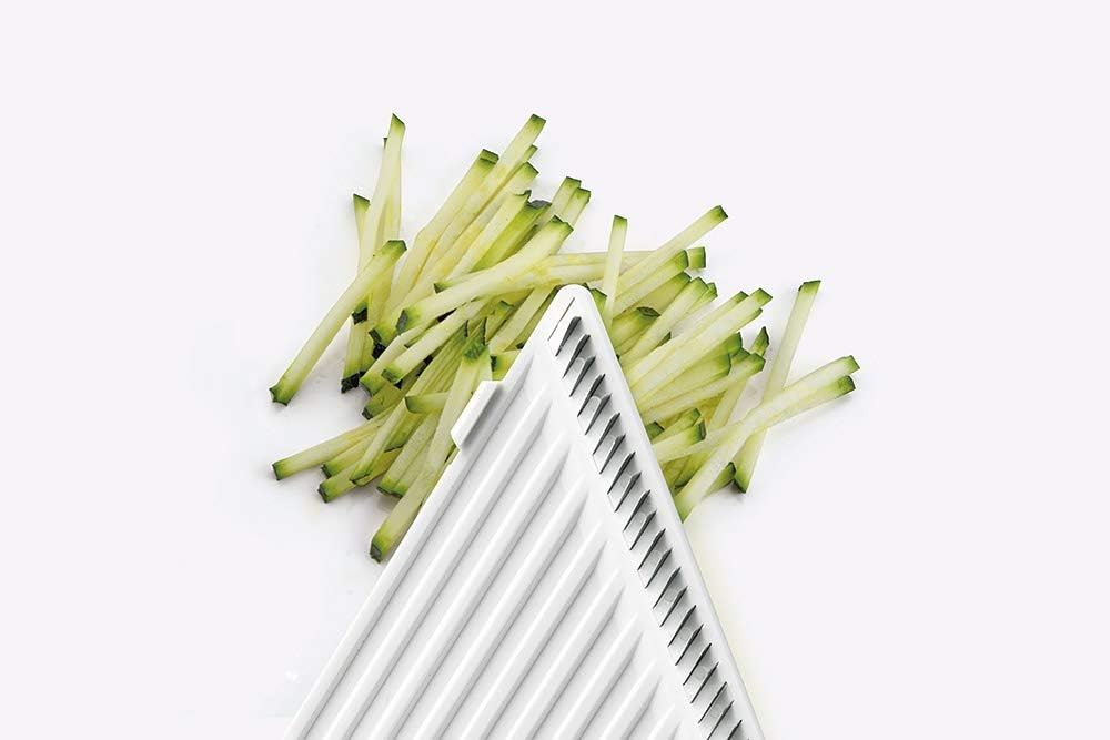 Universal Mandoline Vegetable Slicer | 3 Inserts For Fruit / Cheese / French Fries - Made in Germany - Premium Quality