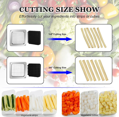 Replacement Chopper 3/8" Blade, Commercial Vegetable Chopper Dicer