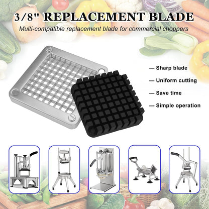 Replacement Chopper 3/8" Blade, Commercial Vegetable Chopper Dicer