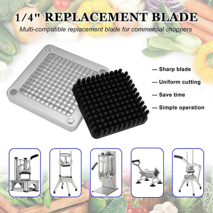 Replacement Chopper 3/8" Blade, Commercial Vegetable Chopper Dicer