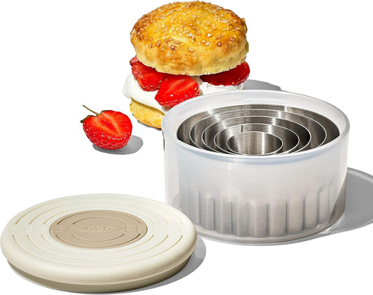 Good Grips Double-Sided Cookie & Biscuit Cutters