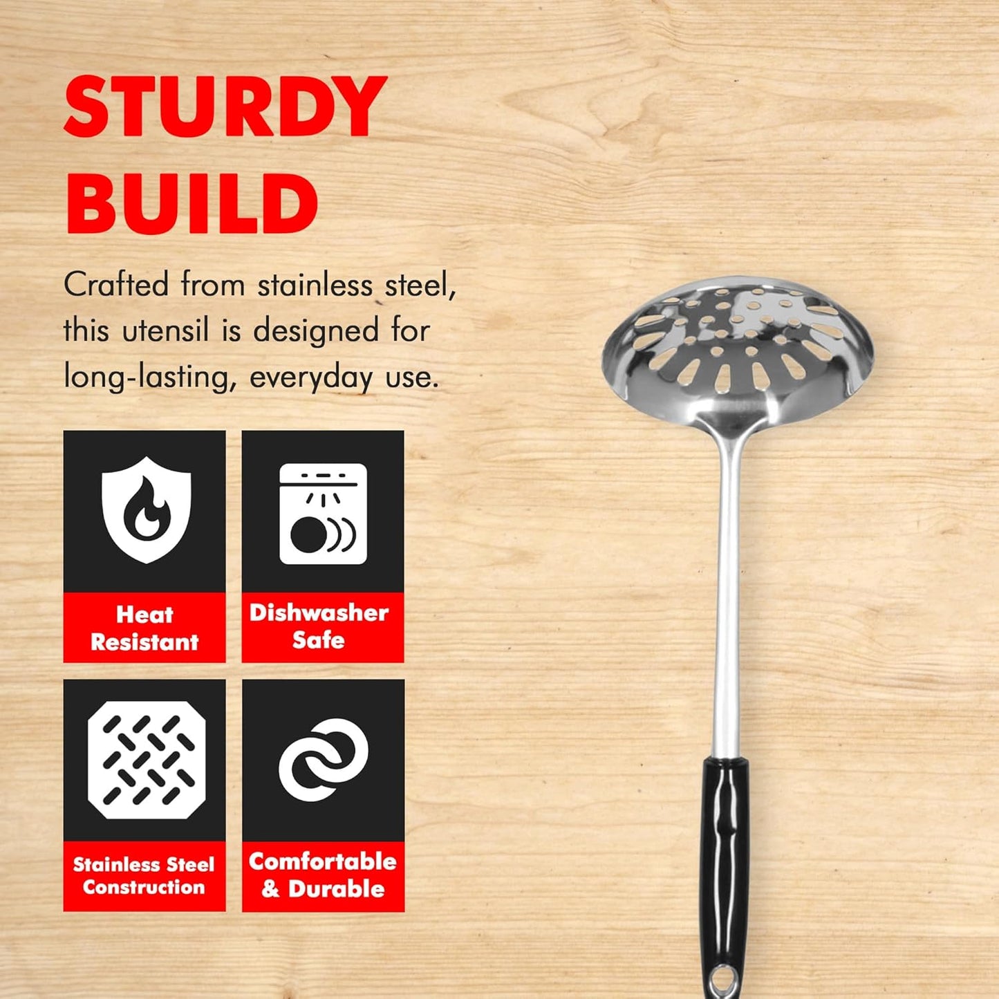 Select Ladle, 12 inch, Stainless Steel