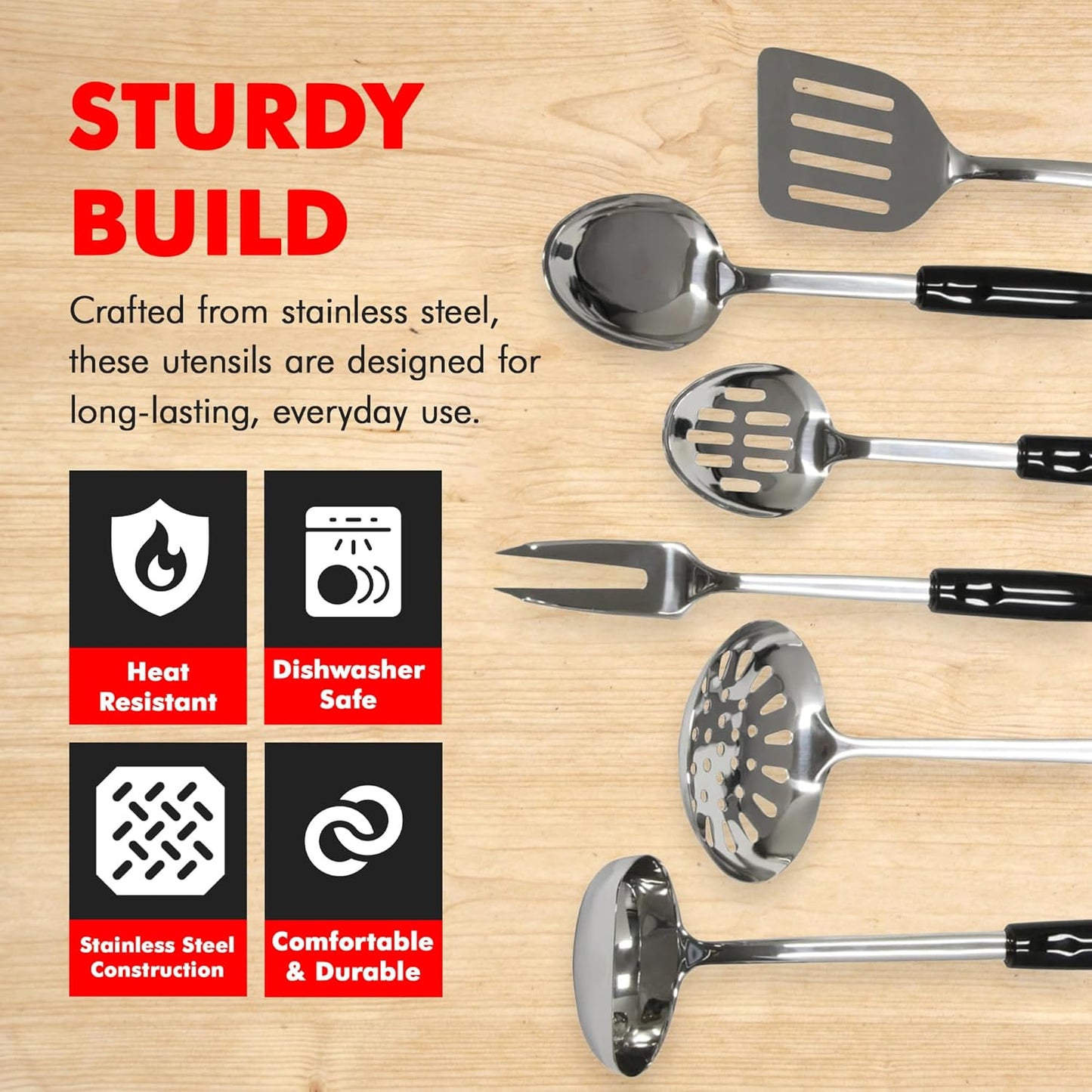 Select Ladle, 12 inch, Stainless Steel