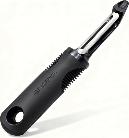 Vegetable Peeler, Stainless Steel Potato Peeler with Sharp Blade | Kitchen Gadget, Handheld Fruit Peeler, for Carrot, Apple, Cucumber, Daily Cooking Tool