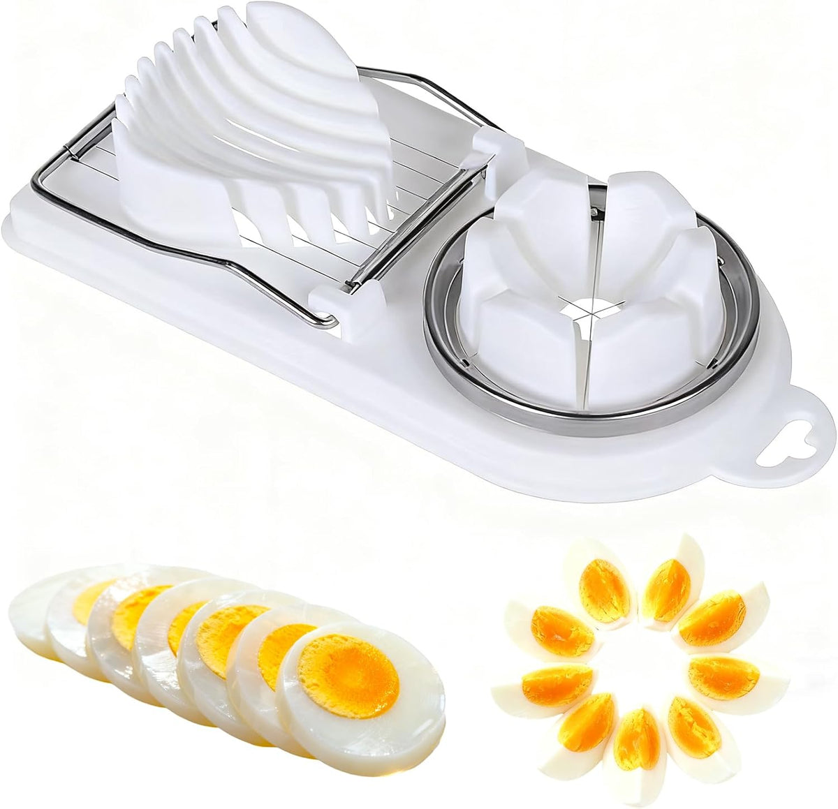 Egg Slicer for Hard Boiled Eggs,Strawberry Slicer,Hard Boiled Egg Slicer