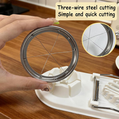 Egg Slicer for Hard Boiled Eggs,Strawberry Slicer,Hard Boiled Egg Slicer