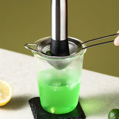 Cocktail Strainer Set of 2, Fine Mesh Bar Strainer for Cocktails and Tea
