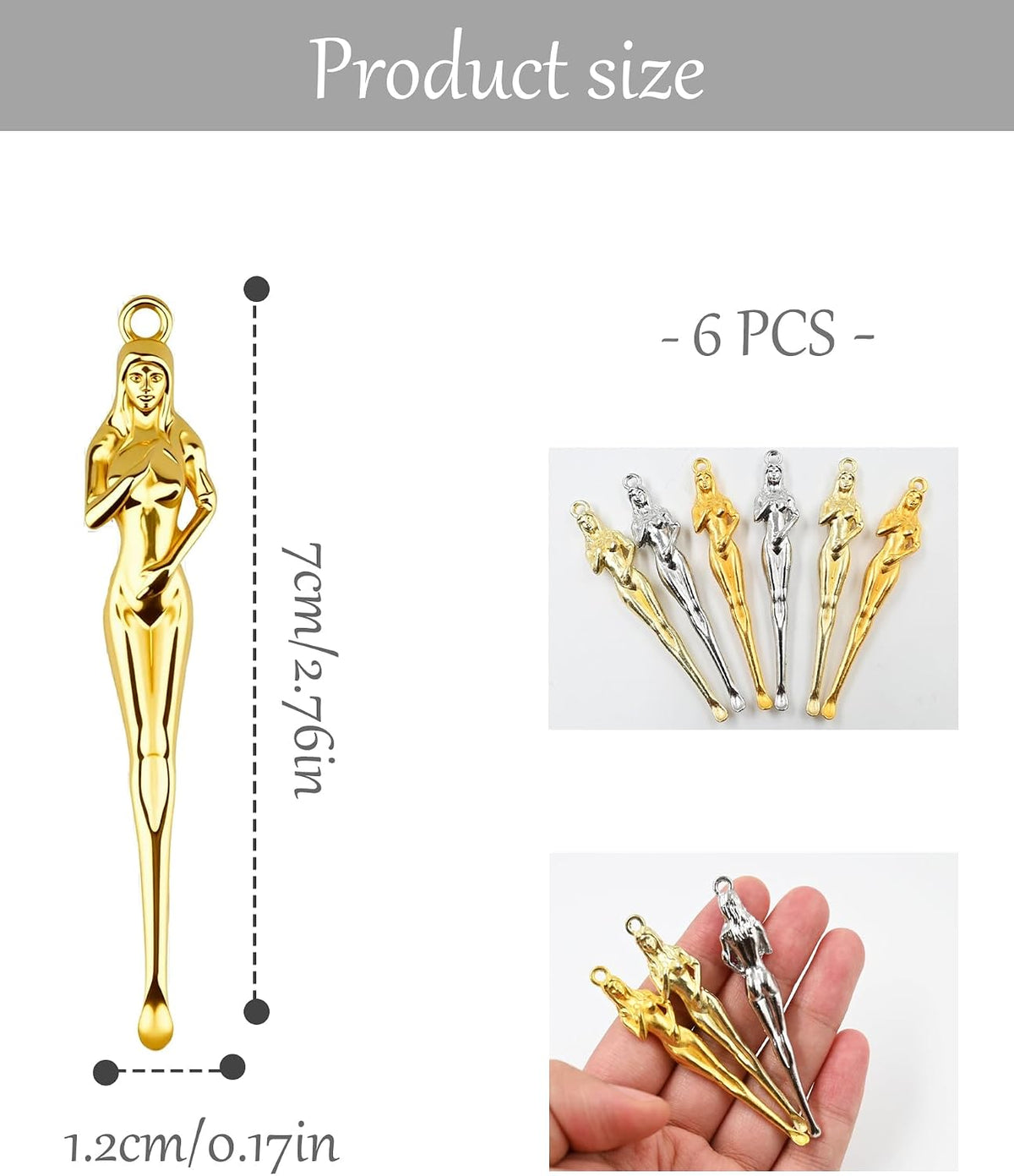6 PCS Tiny Spoons, Mini Spoon, Small Metal Shovel Spoons