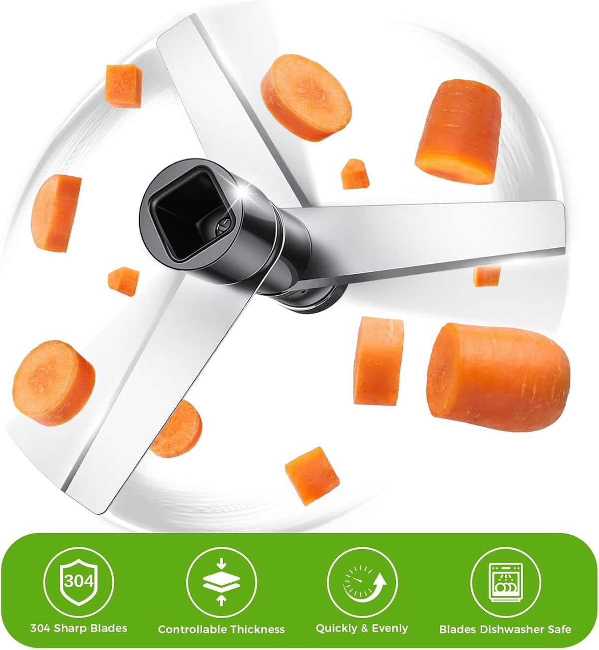 Manual Food Processor Large Vegetable Chopper, 1000ML Pull String Chopper Garlic Mincer Onion Cutter for Veggies,Salad,Fruits, Nuts, BPA Free, Black