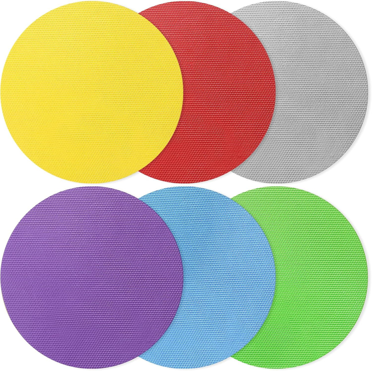 4PCS Rubber Jar Opener Gripper Pads for Seniors (Blue+Green)