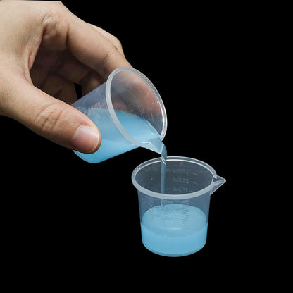 500ML Plastic Measuring Cup, Beaker Tip, Pour Measuring Containers