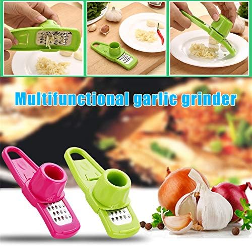 Multipurpose Garlic Grater Crusher Home Hand Made Kitchen Tools Peeler Brush Ginger Garlic Grinding Slicer