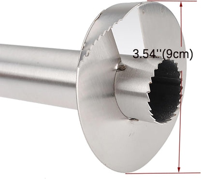 Pineapple Corer Slicer Stainless Steel Pineapple Core Remover & Cut into 3-Inch Rings