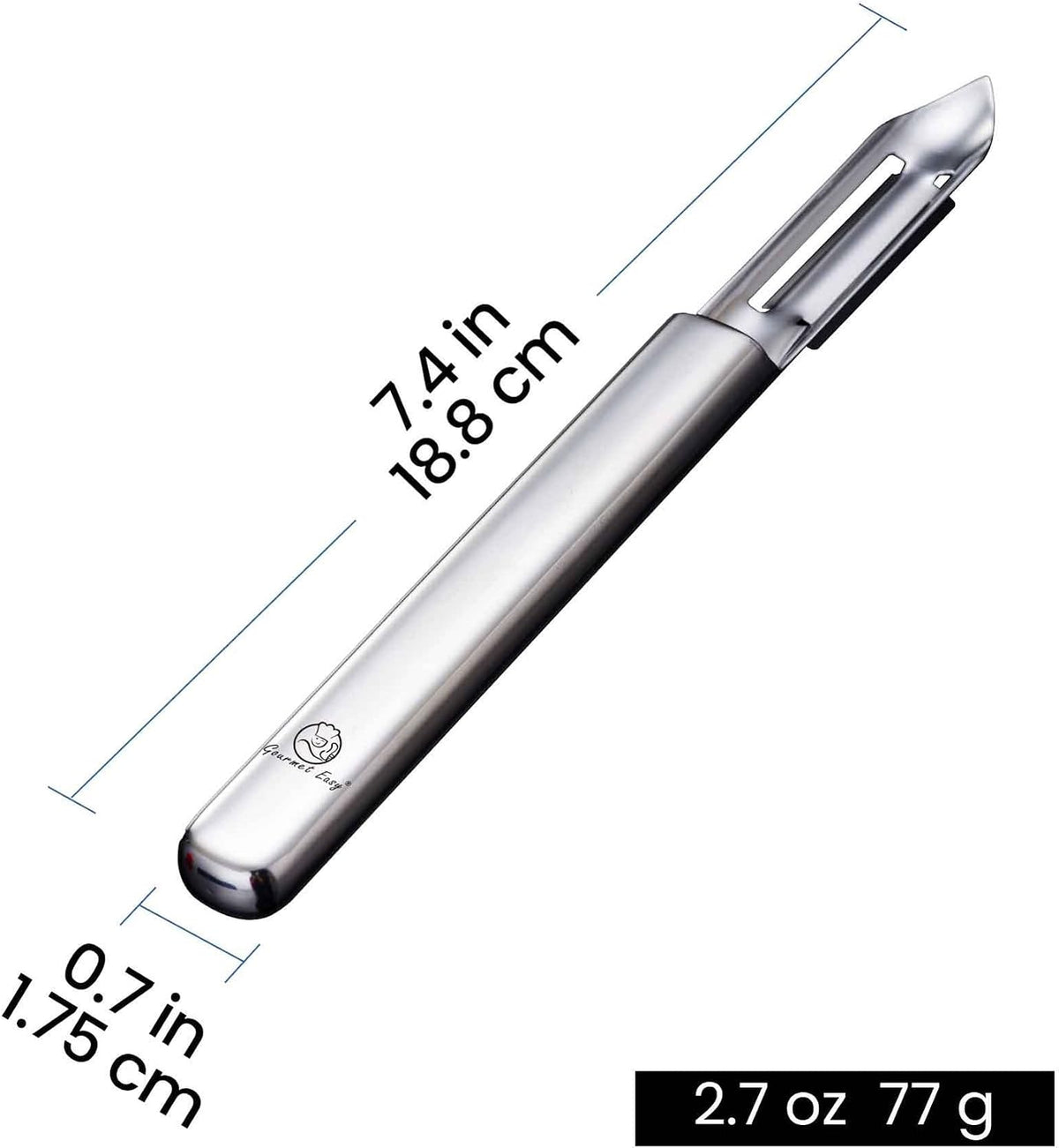 Vegetable Peeler, Ultra Sharp Blades, Stainless Steel I Peeler